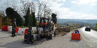 Rinvenuta una bomba, stop ai lavori sul ponte ancaranese